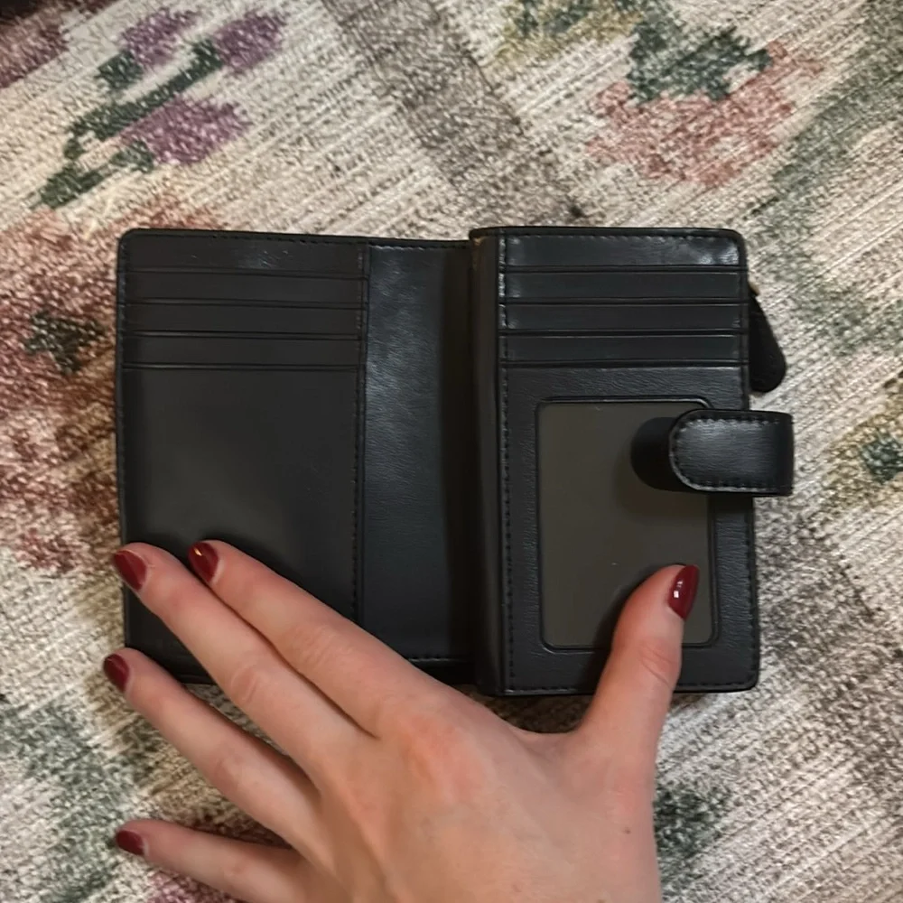 Navy coach bag and matching wallet - Picture 8 of 13